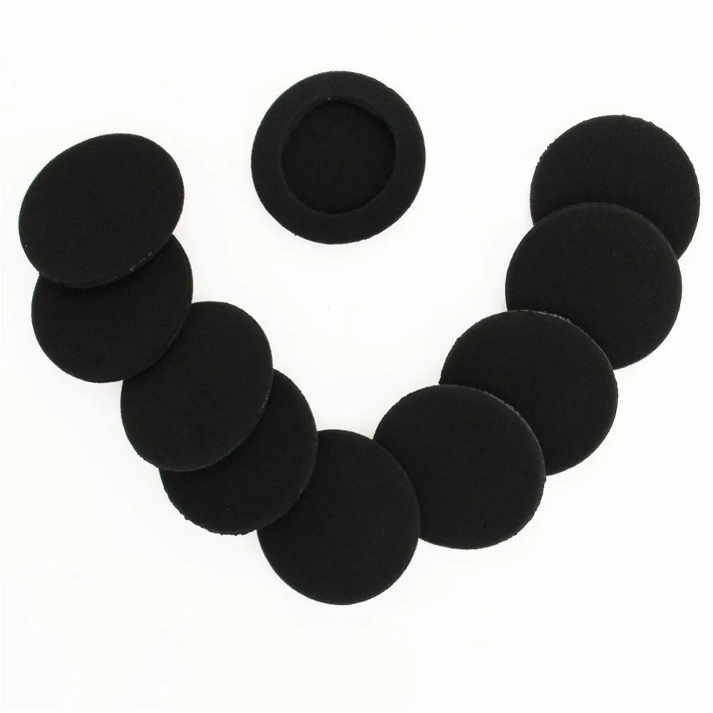 5 Pairs Replacement Ear Pads Sponge Earpads Cushion Foam Cups Cover for Plantronics Pulsar p590 P 590 P-590 Headset Headphones |