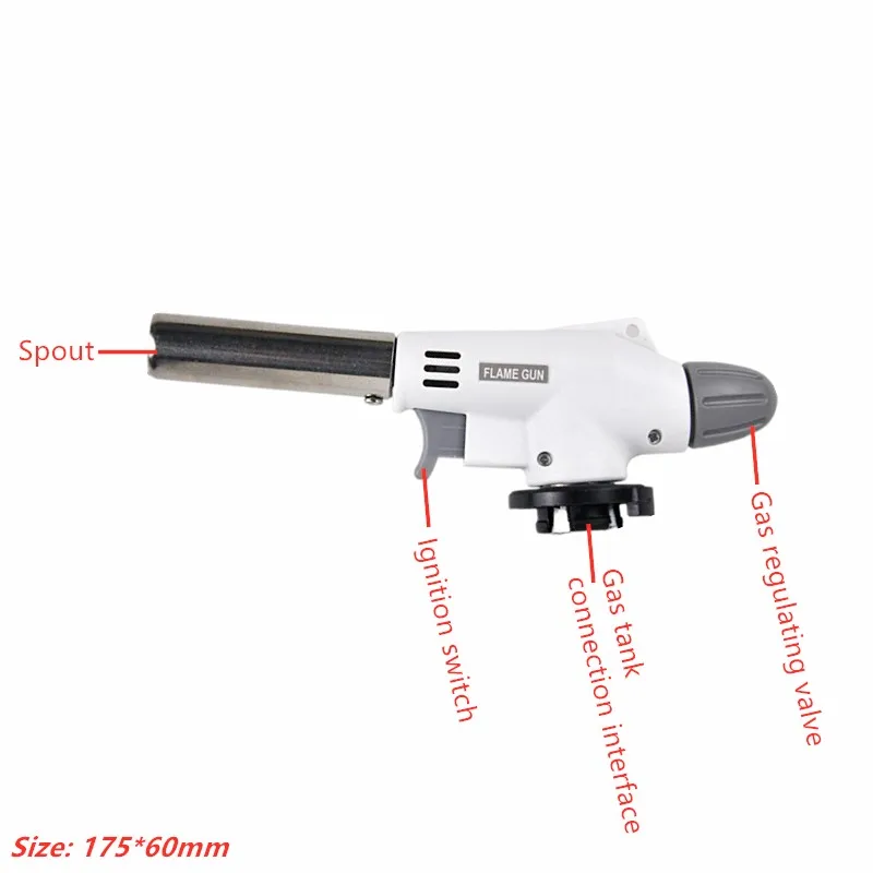 Портативная Бутановая горелка газовый фонарь ел с электронным зажиганием для