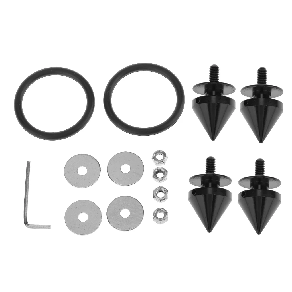 Car Quick Release Fasteners Bolt Fit Car Bumpers Fender Trunk Hatch Lids Kit For Infiniti Honda Scion Mazda Toyota Acura