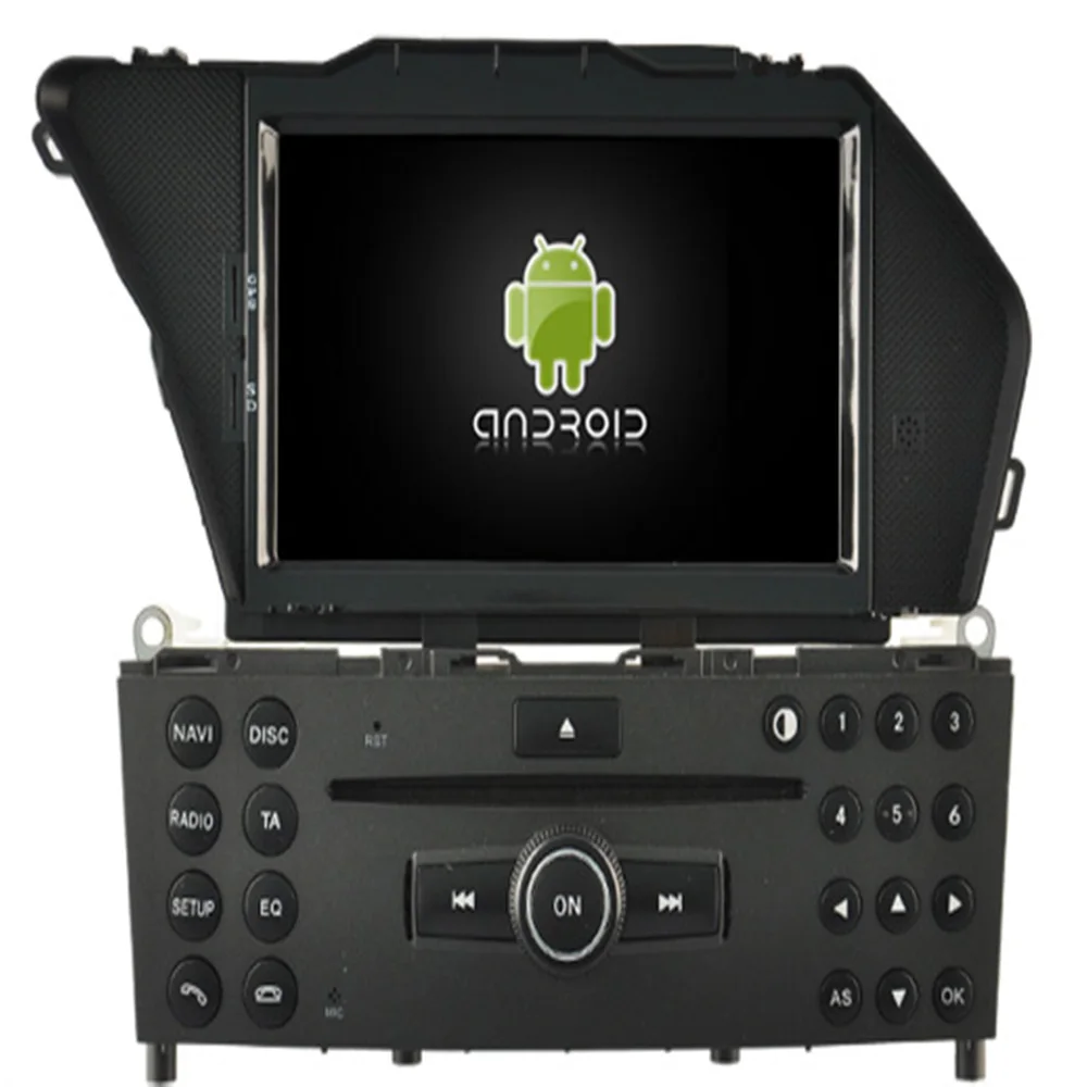 Android 9,0 автомобильный dvd-плеер для MERCEDES BENZ GLK 2008 2009 2010 gps навигация 2 Din автомобильный радиоприемник wi-fi-мультимедиа стерео rds-система