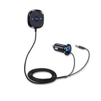 

Bc20 Car Hands-Free Audio Receiver Car Mp3 Music Player Audio Receiver 3.5Mm Audio Output Interface Receiver