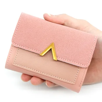 

Women Short Large Capacity Slim wallet and Purse Small Card Holder Louis luxury Designer Famous Brand money Wallet 2020