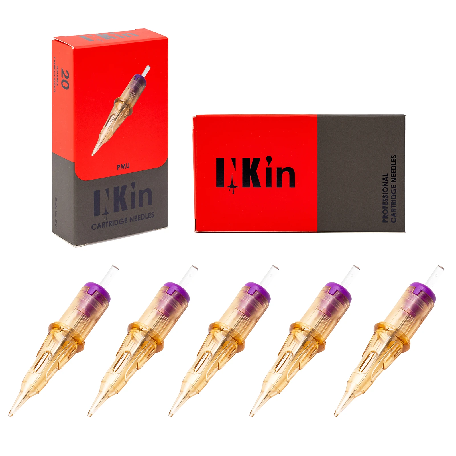 Inkin Smp & Pmu Cartridge Tattoo Needles Micropigmentation Permanent