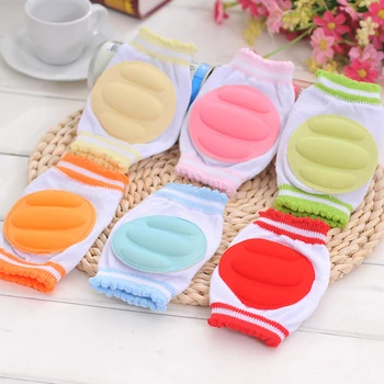 

Baby Kneepad Cozy Cotton Breathable Sponge Children Knee Pads Learn To Walk Best Protection Crawling Leggings Pad