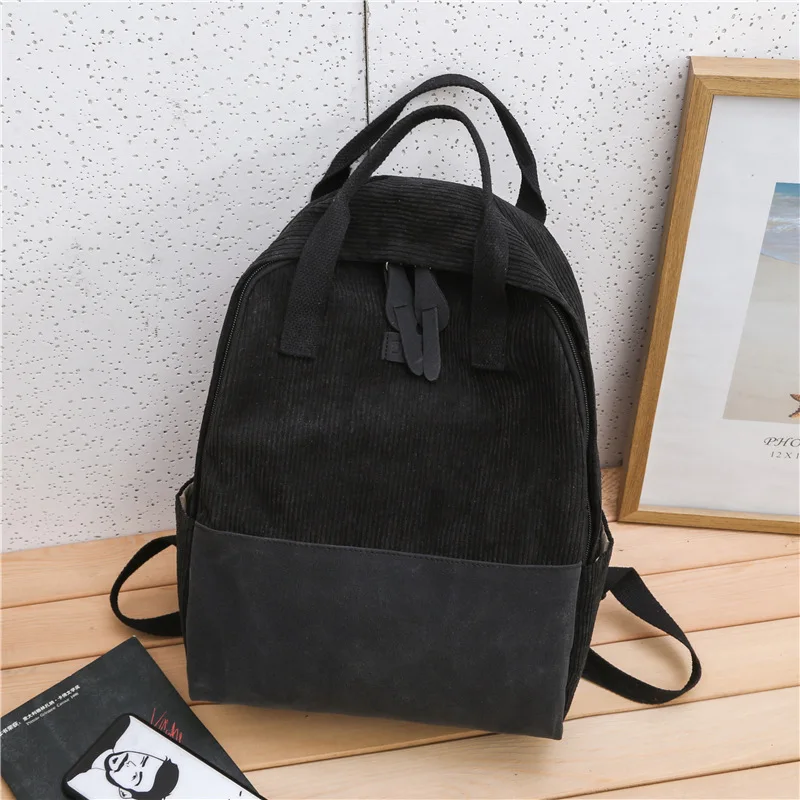 

2019 Fashion Woman Backpack Waterproof Nylon Soft Handle Solid Multi-pocket Travel Zipper Mochila Feminina Sac A Dos School Bags