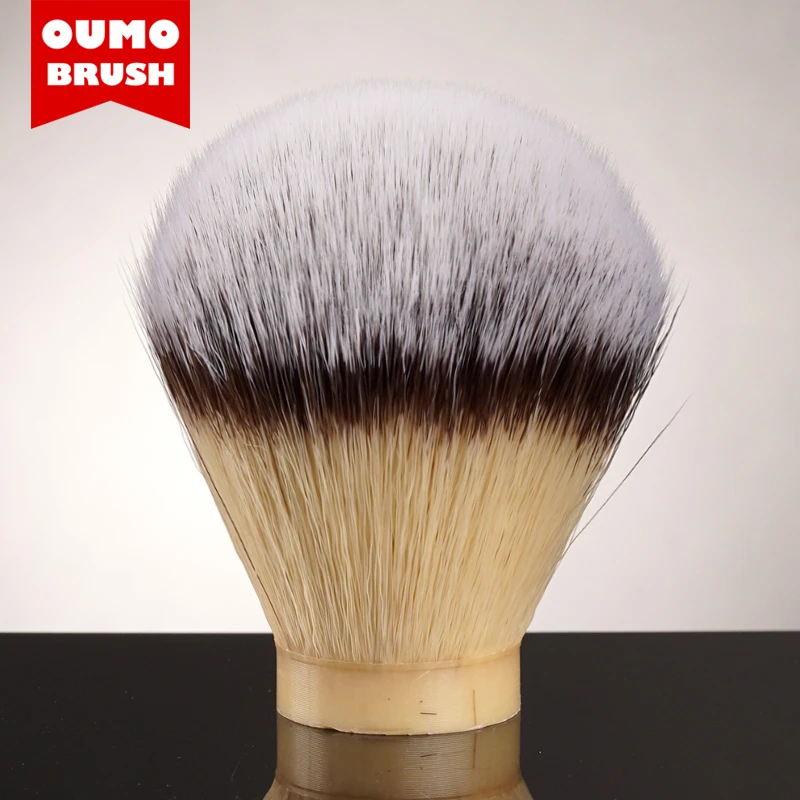 Oumo Brush Best Three Color Synthetic Hair Shaving Brush Knots