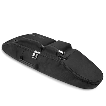 

Black Waterproof Canvas Skateboard Bag Longboard Case Backpack Skating Pouch