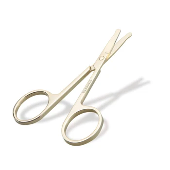 

Makeup Scissors Thick Round Head Nose Hair Scissors Eyebrow Eyelashes Epilator Face Hair Removal Tools Hair Trimmer Hand Tools