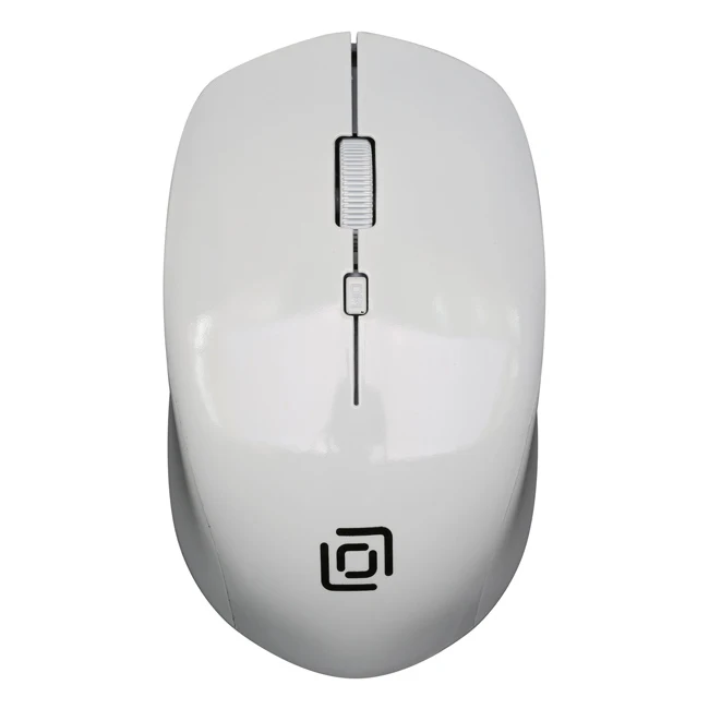 Мышь Oklick 565MW glossy белый оптическая(1600dpi) беспроводная USB(3but