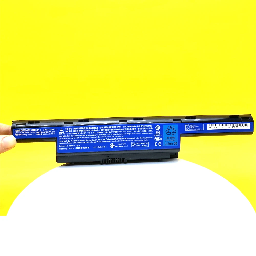 Bateria do Portátil As10d31 para Acer 4741g As10d31 As10d3e As10d41 As10d51 As10d61 As10d71 As10d81 As10g3e As10d73 As10d - Imagem 4