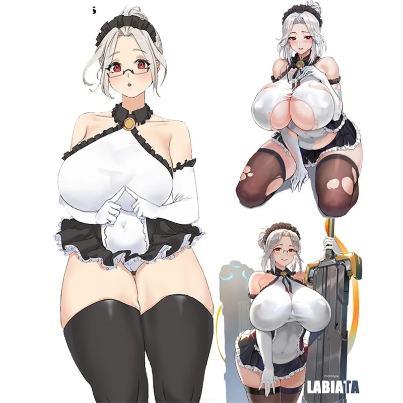 

Sexy BBW Prototype Labiata Anime Girl Sticker for Last Origin Car Accessories Vinyl Waterproof Decal