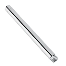 

4/8 In Round 201 Stainless Steel Shower Extension Tube With Chrome Plating Shower Extension Rod Tube Bar Pipe Bathroom Accessory