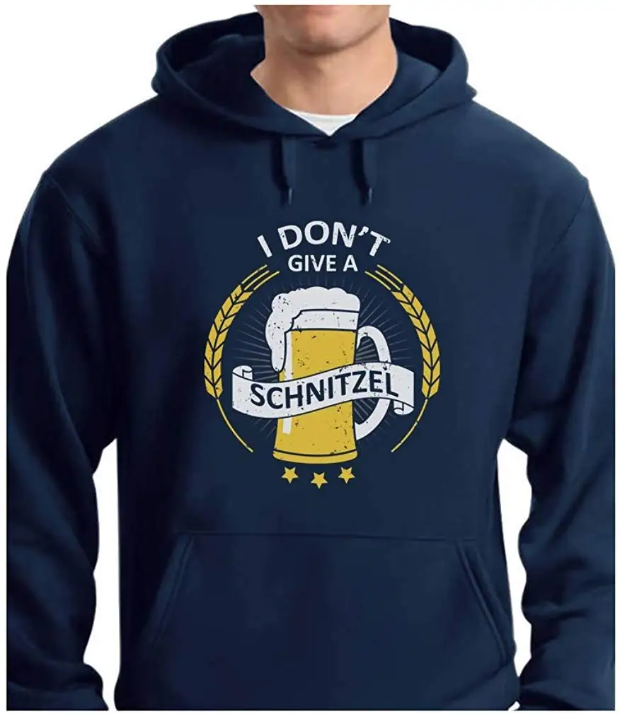 TeeStars-I't Give a Schnitzel Oktoberfest Beer Hoodie |