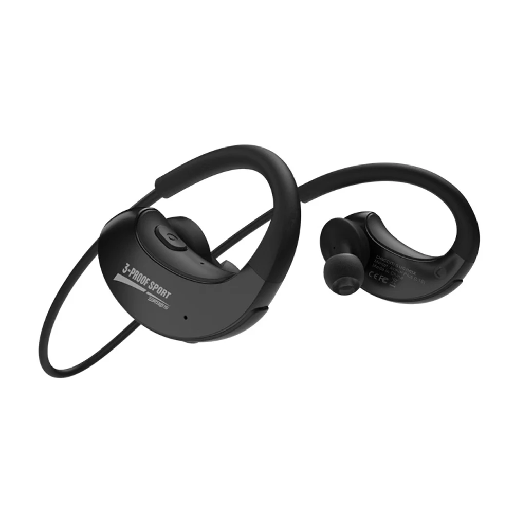 DACOM G34 Bluetooth наушники бас IPX5 водонепроницаемые беспроводные наушники спортивные Bluetooth гарнитура с микрофоном для iPhone Android