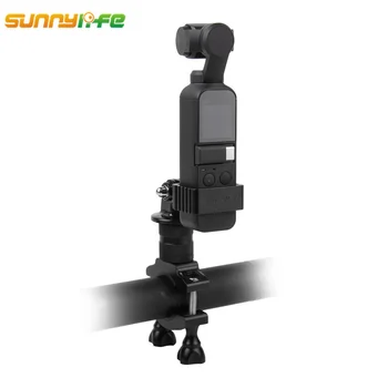 

For DJI OSMO Pocket Accessories Handheld Gimbal Mount Base Bracket + Bike Clip Clamp For DJI OSMO Pocket Camera Holder for Gopro