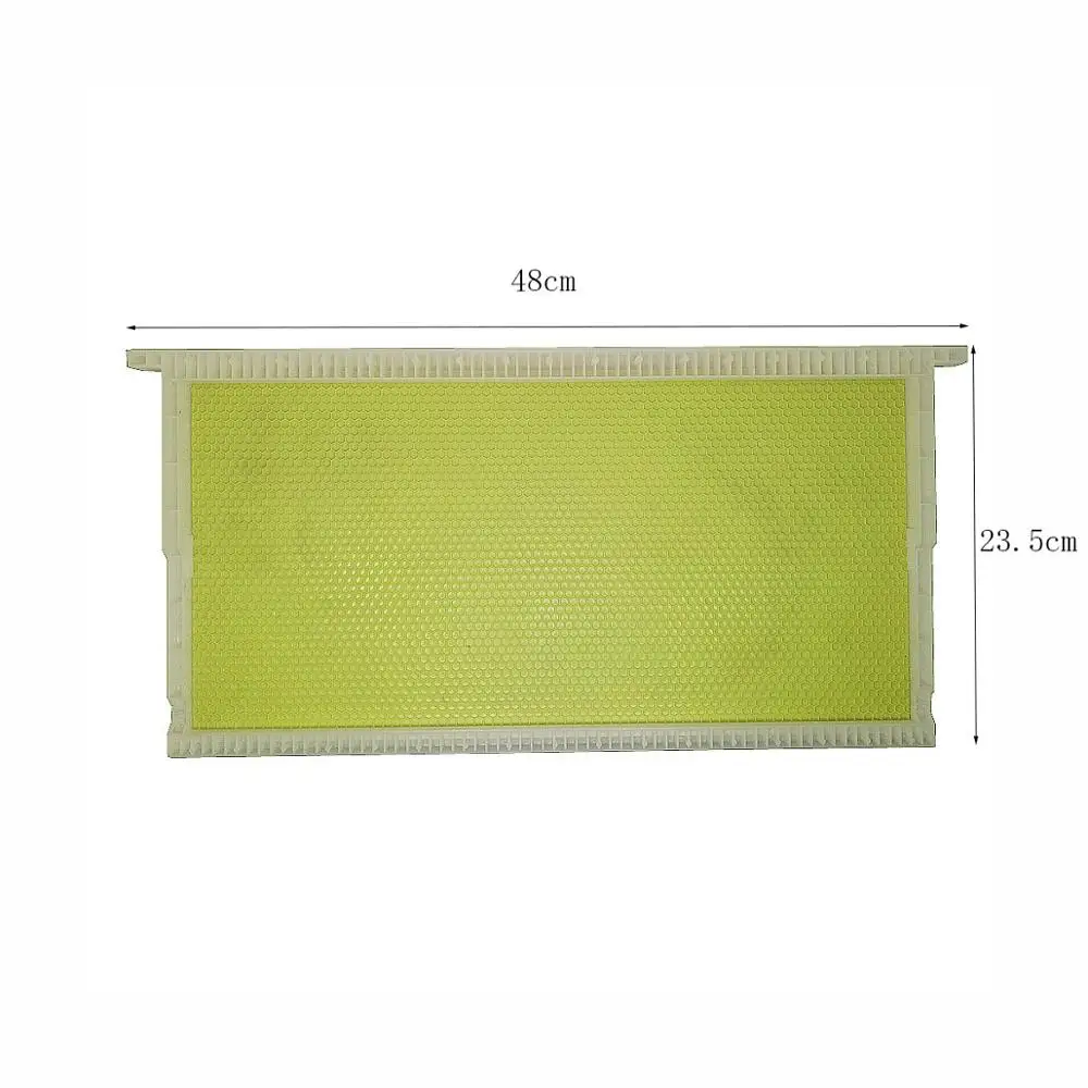 2pcs Beekeeping Equipment Plastic Beehive Frame Hives Beewax FoundationBee Nest House Honey Comb Beekeeper Beekeeping Tools