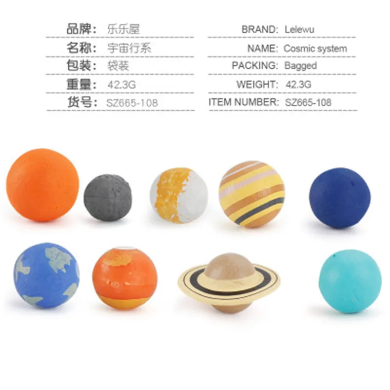 Children Science Education Toy Cosmic Planet Model Milky Way Solar System Earth Gift Children's Cognitive Universe Model Toy