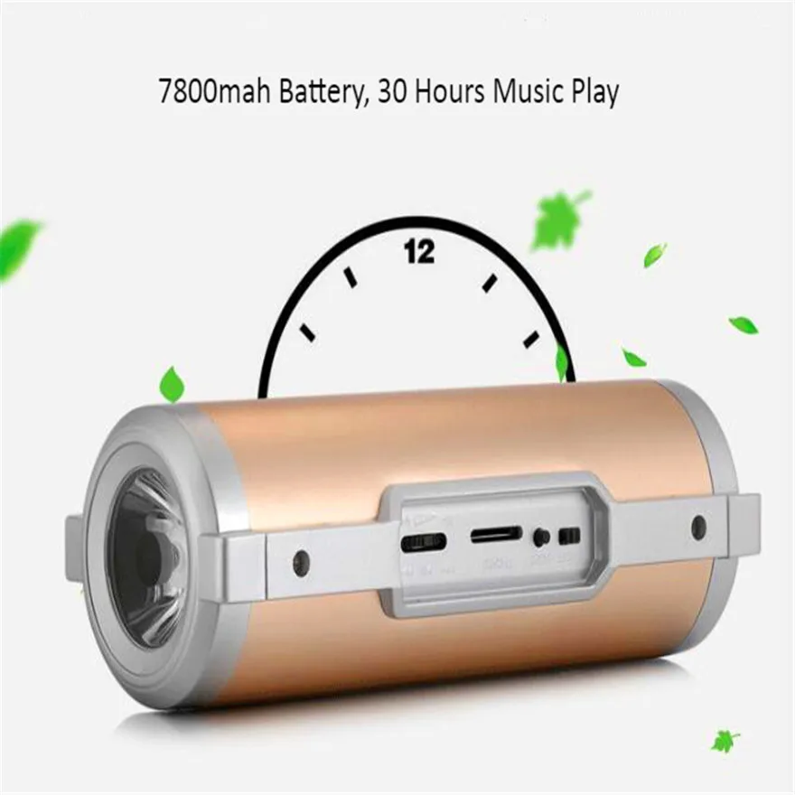 Hifi Usb велосипедный Bluetooth динамик коробка светодиодный фонарик Boombox звуковая