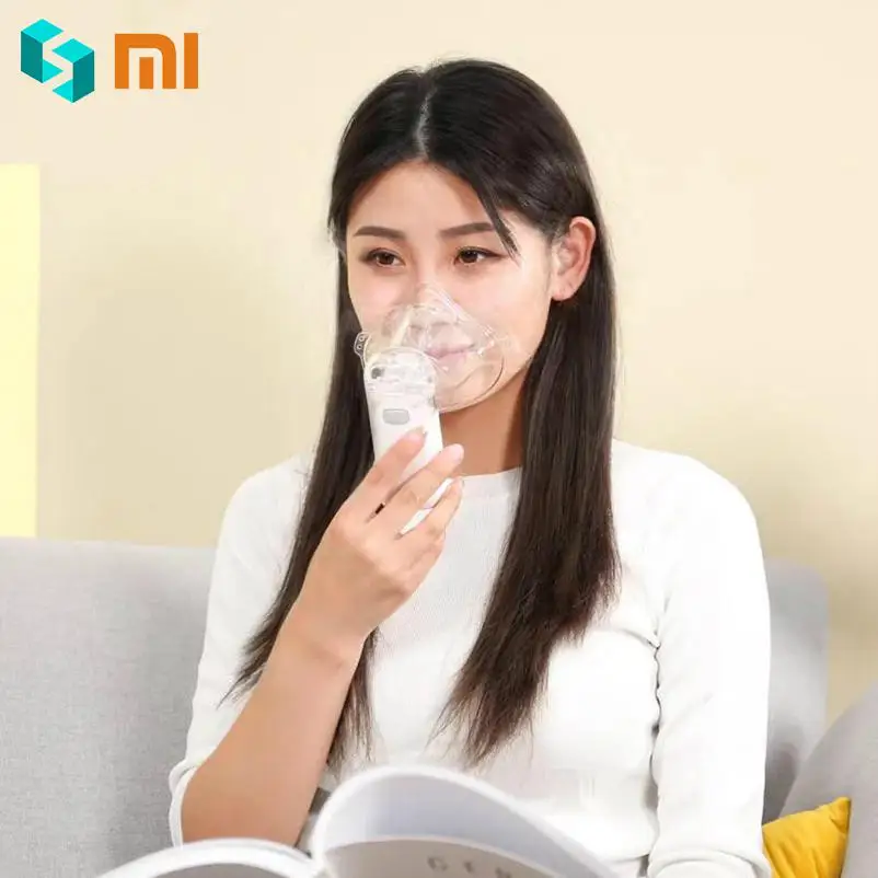Xiaomi Andon Nebulizer Mini Portable Silent Atomizer Handheld 0.2ml/min Rate Asthma Respirator Humidifier For Children and Adult