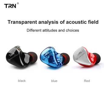 

TRN IM1 Pro 1BA+1DD Hybrid In Ear Earphone Running Sport HIFI Headset Detachable Detach Earphone TRN V90 V80 IM2 V20 BT20 BA5 T3