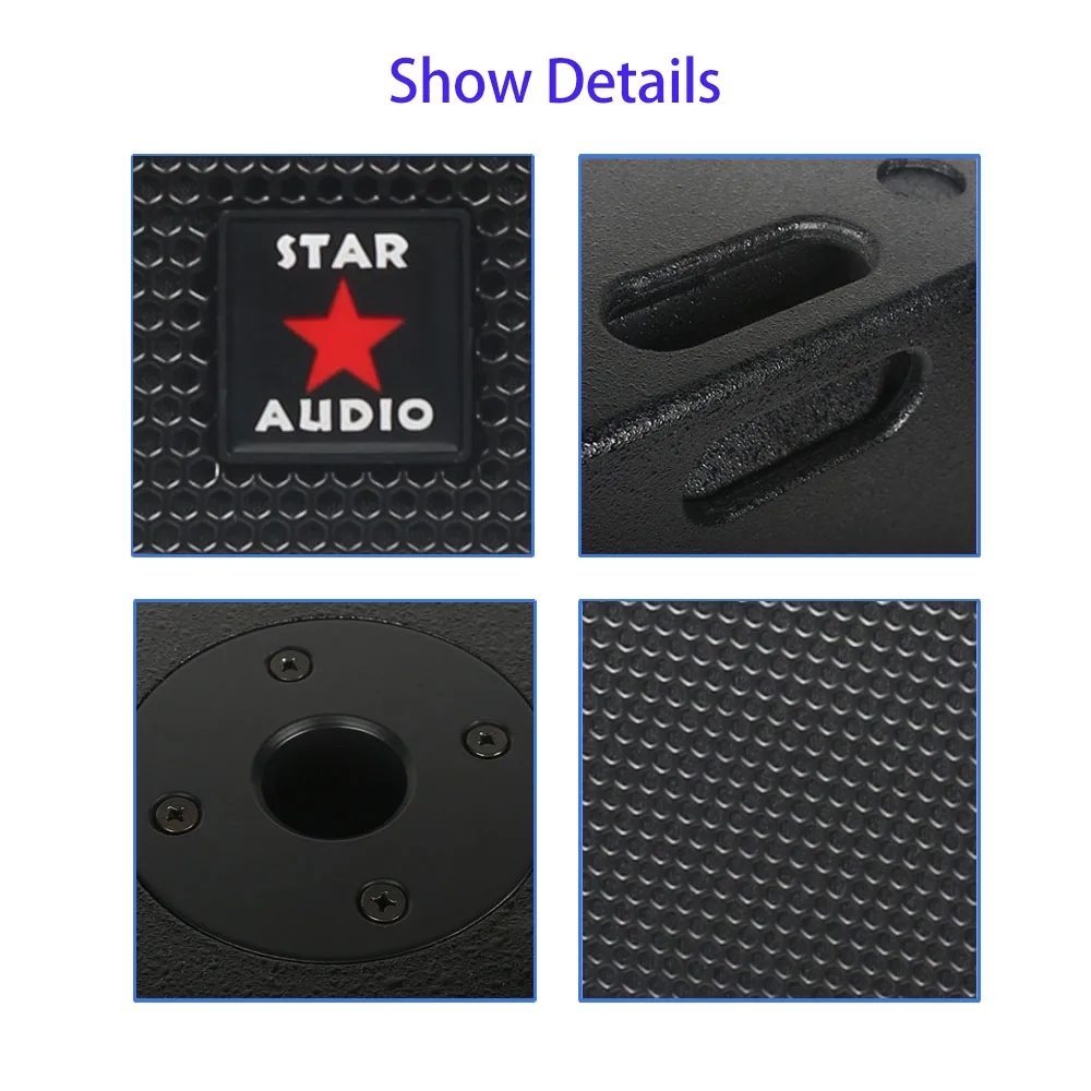 15 inch powered stage party subwoofer 