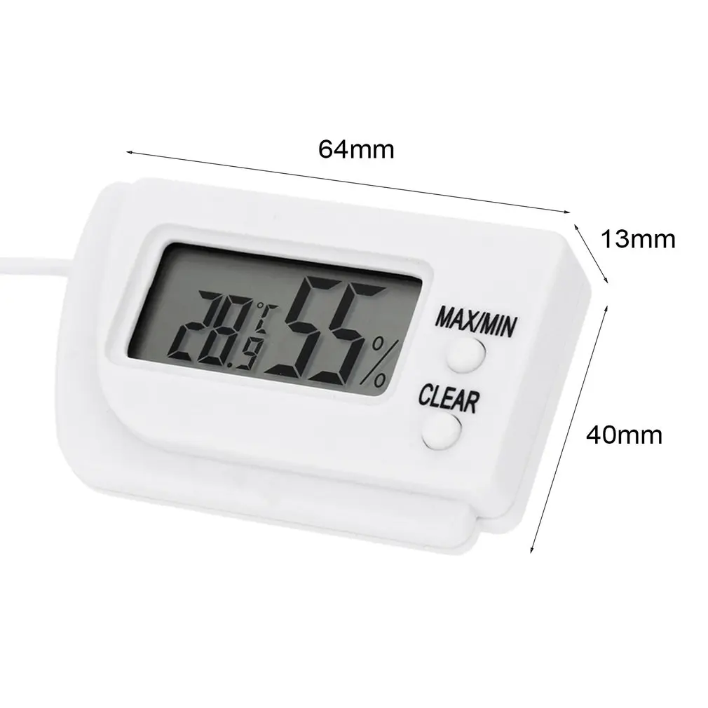 Мини ЖК цифровой Яйцо термометр для инкубатора гигрометр дистанционного измерения влажности и температуры откидной стенд