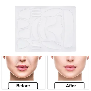 

16 Pcs Forehead Wrinkle Patches Facial Wrinkle Remover Wrinkle Strips V-Shape Face Lift Up Anti-Wrinkle Patches