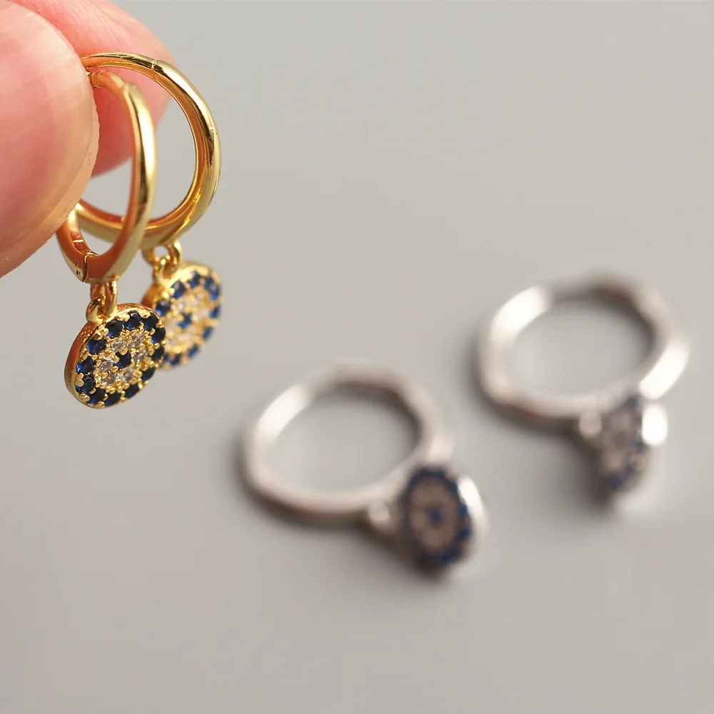Новое поступление 925 пробы серебряные серьги Aretes De Mujer чистые клипсы для ушей S925 набор спиральные Волшебные зажимы для глаз модные ювелирные изделия