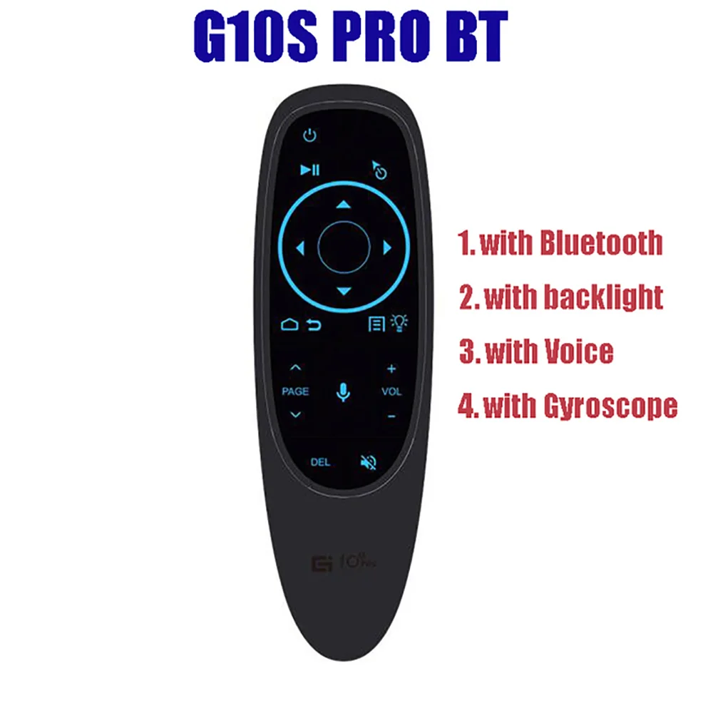 Беспроводная Bluetooth-мышь G10S PRO BT гироскоп умный голосовой пульт дистанционного