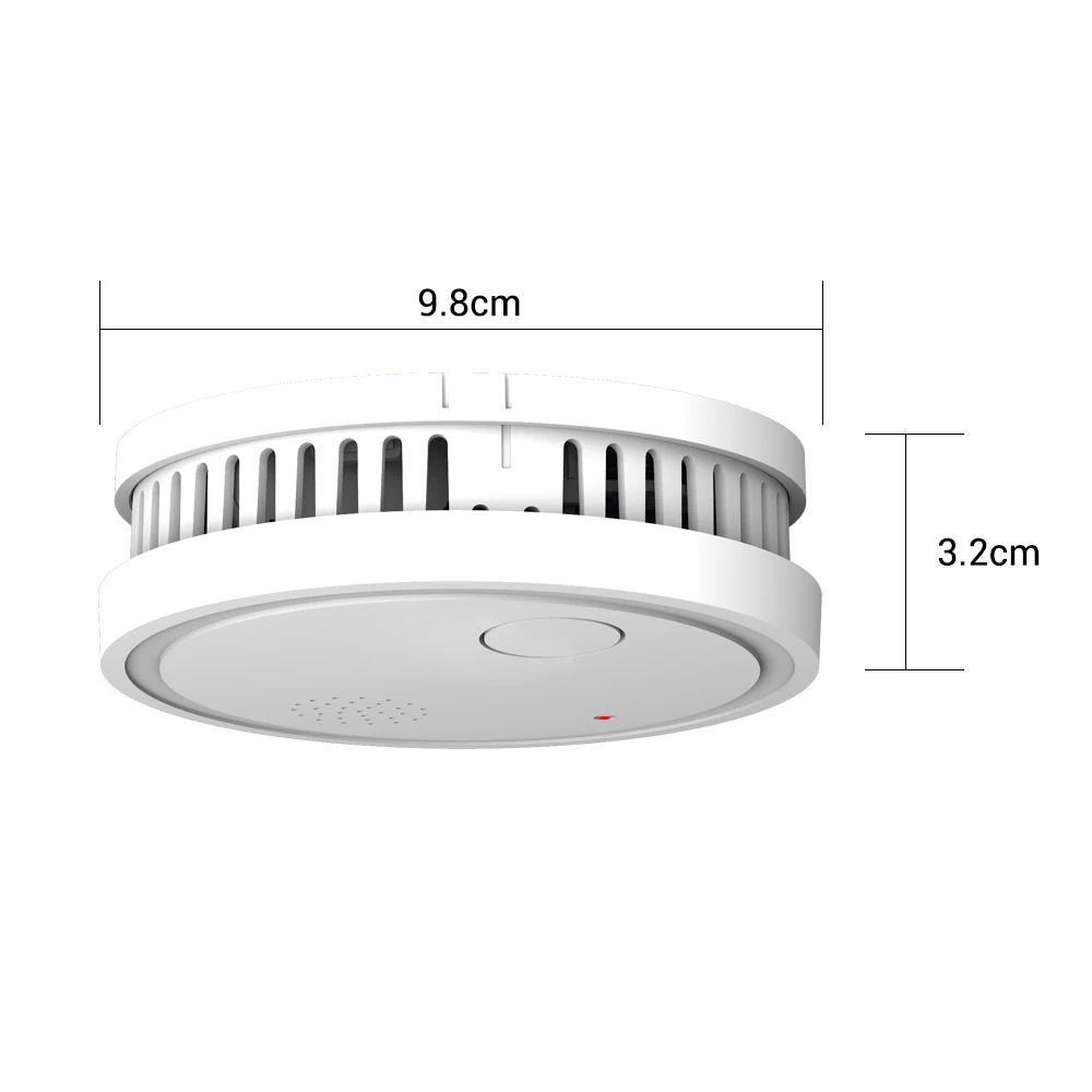 CPVan Tuya WiFi детектор дыма пожарная сигнализация Беспроводная дымовая сигнализация пожарная защита пожарный детектор домашняя система охранной сигнализации