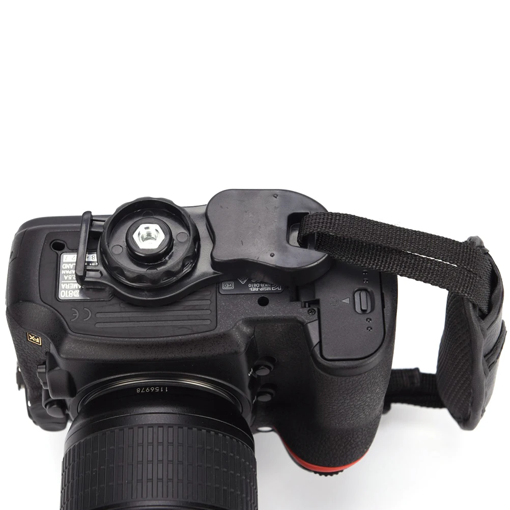 블랙 핸드 그립 카메라 스트랩 PU 가죽 핸드 스트랩 Dslr 카메라에 대 한 니콘에 대 한 에 대 한 캐논 D800 D7000 D5100 D3200
