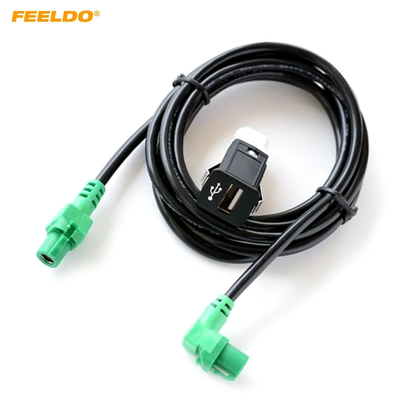 Автомобильный радиоприемник FEELDO USB AUX-In кабель Разъем для BMW 1/2/3/5/7 серия аудио