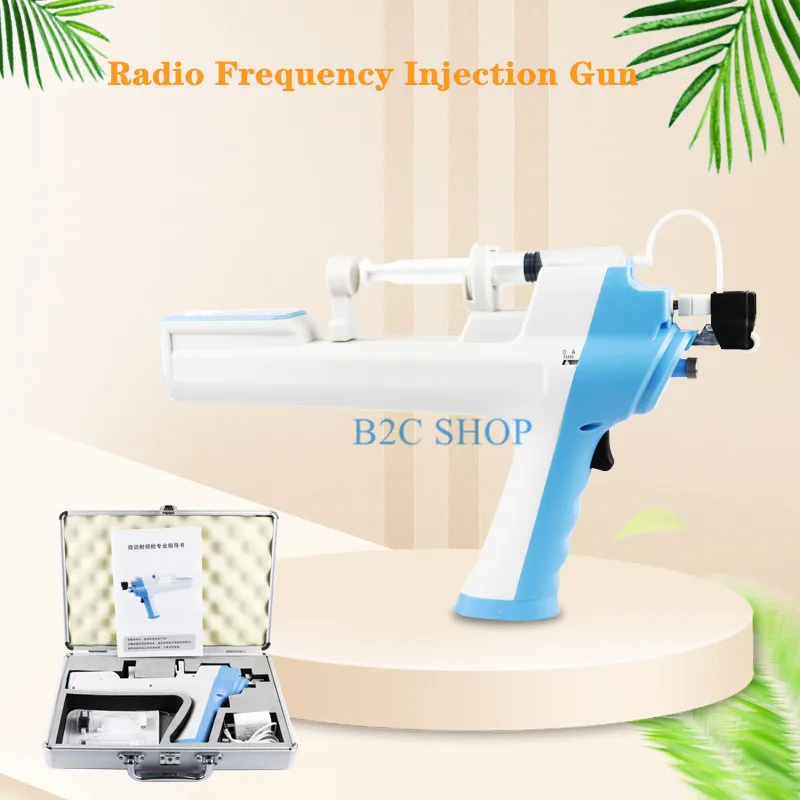 

Vanadium Titanium Radio Frequency Mesotherapy Gun Facial lifting Beauty instrument 3 Tips Meso Microcrystal Pen