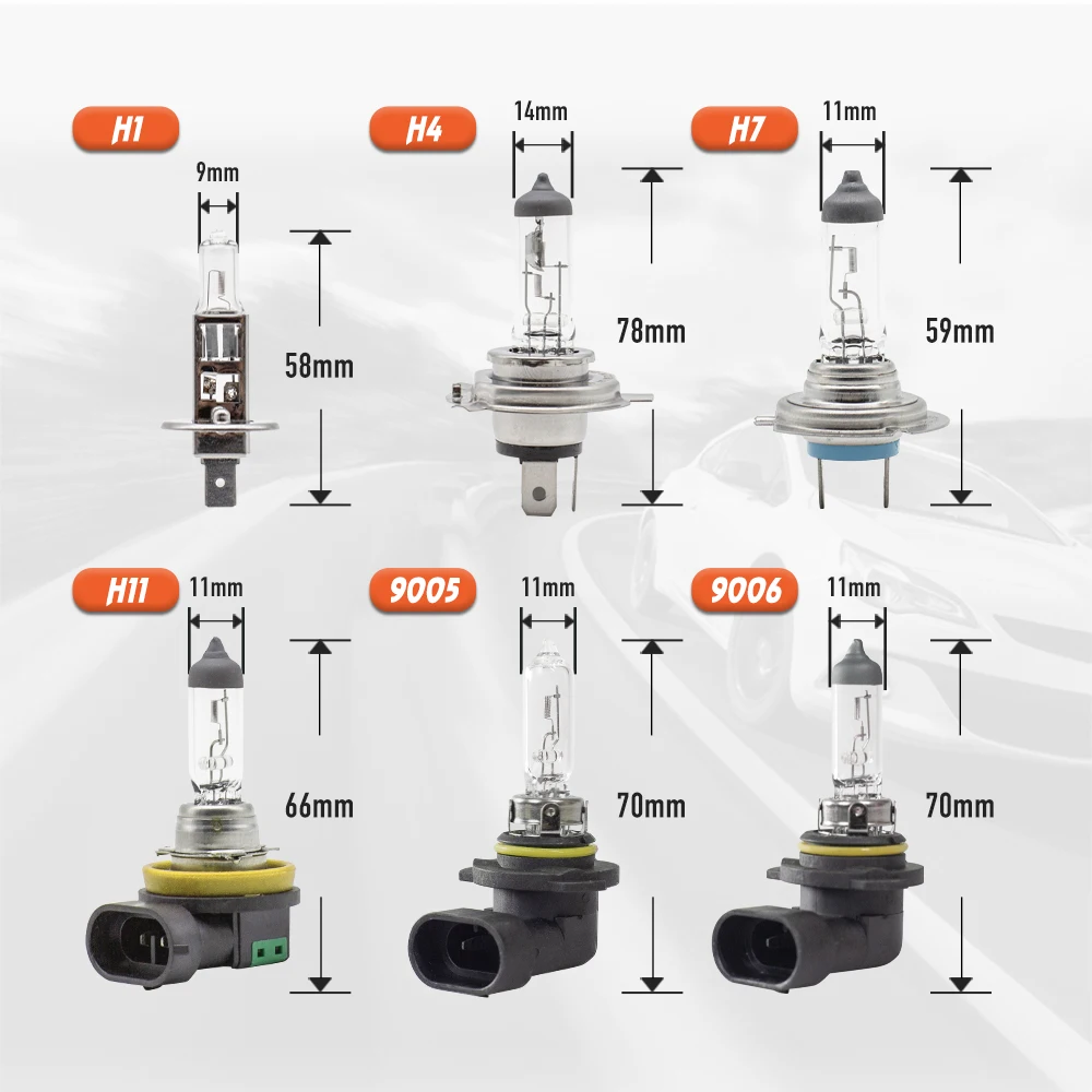 Fagis 2 ks nám značka 9012 hir2 12V 55W průhledný auto světel halový žárovky bělouš auto světlomet  auto hlava lamp