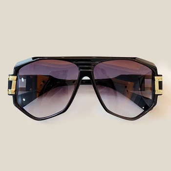 

New Oversized Goggle Sunglasses Men 2019 Fashion UV400 Vintage Brand Designer Sun Glasses Male