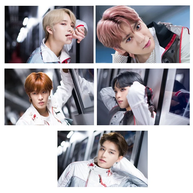 18 Pcs/Set K-POP NCT127 Regulate Self Made DIY Photocard Paper Cards Poster