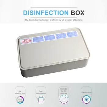 

New Multi-function Ultraviolet Sterilizers Disinfection Cabinet Box Dryer UV Sterilizer For Masks Cell Phones Smartphones Makeup