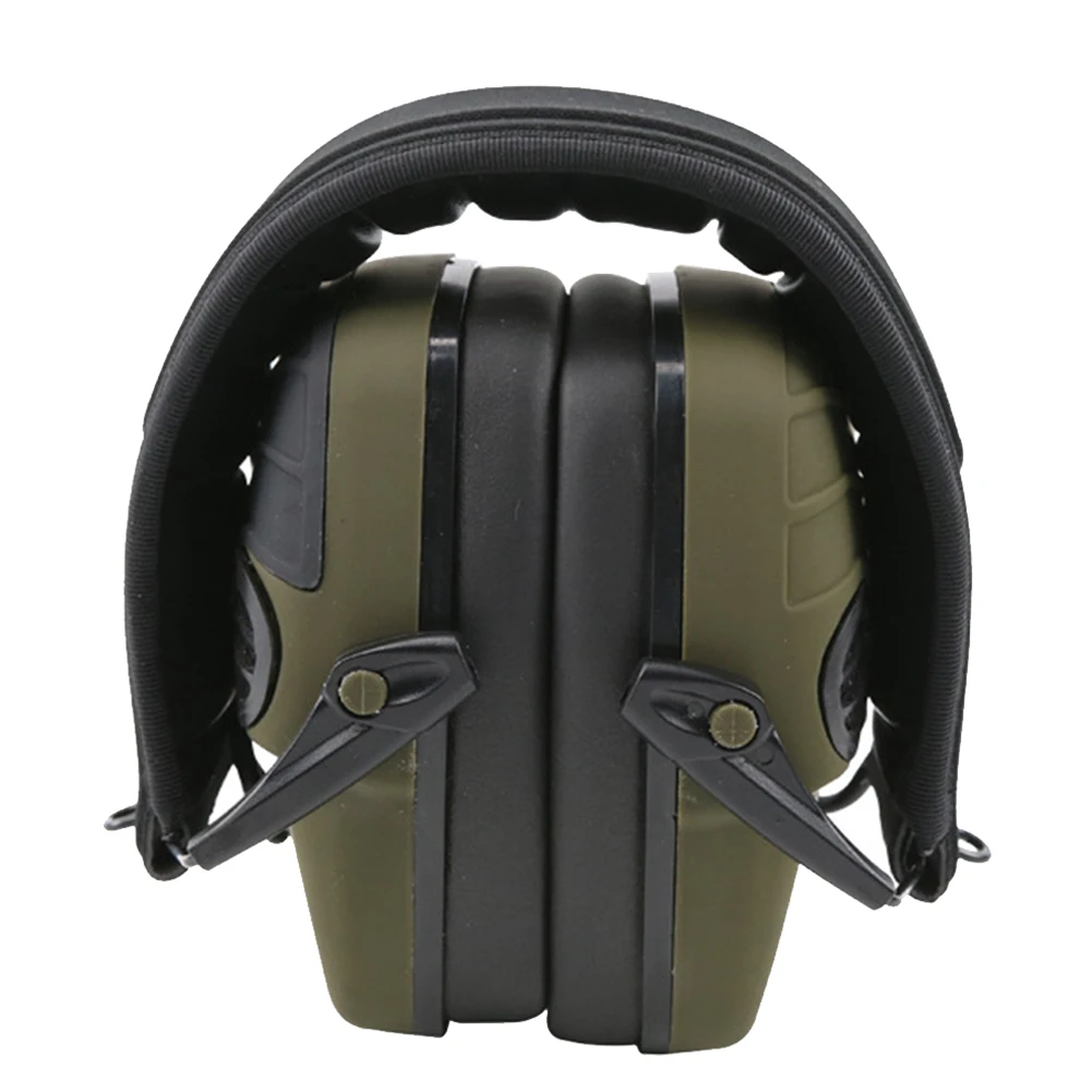 

Head Mounted Foldable Noise Reduction Battery Powered Hearing Protection Portable Soft Gifts Ear Muffs Sound Outdoor Sponge