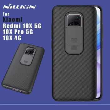 

Nillkin Camera Protection Case for Xiaomi Redmi 10X 10XPro Pro 5G 4G Case Slide Protect Cover CamShield Back Cover Cases K20 9T