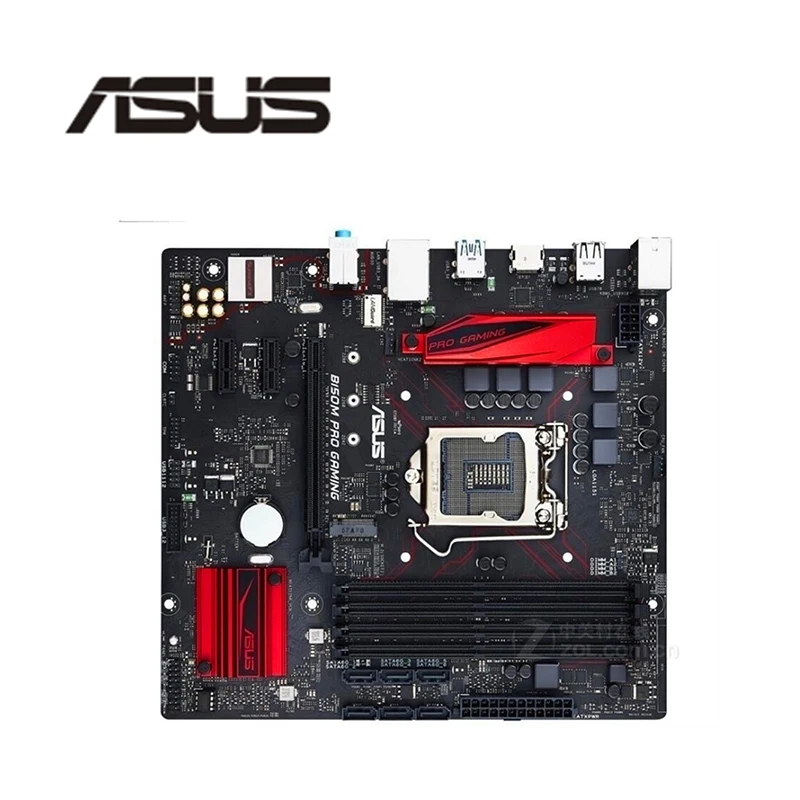 Для Asus B150M PRO игровая оригинальная б/у настольная Intel B150 DDR4 материнская плата LGA 1151