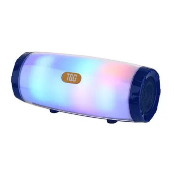 

TG165C Colorful Lights Wireless Mini Bluetooth Speaker Outdoor Sports Portable Column Speaker Subwoofer Audio