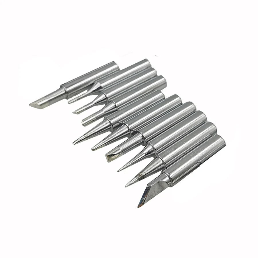 soldering solder Iron tips tip 900M-T for  933.376.907.913.951,898D,852D+ 852D soldering rework station 10PCS5PCS 17 x soldering iron tips 900m t for hakko 936 937 968 soldering station tool