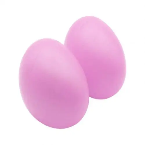 Pink 2 шт красочные пластиковые ударные maracas Детские шейкеры для яиц песок яйцо Молот перкуссия ритм музыкальный инструмент игрушка для раннего обучения - Цвет: Pink
