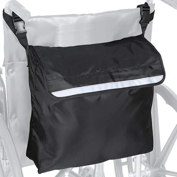 

Wheelchair Bag Outdoor Portable Wheelchair Backpack Shopping Storage Scooter Walker Frame Storage Handbags