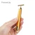 24k Gold Vibration Facial Slimming Face Beauty Bar Pulse Firming Facial Roller Massager Lift Skin Tightening Wrinkle Stick