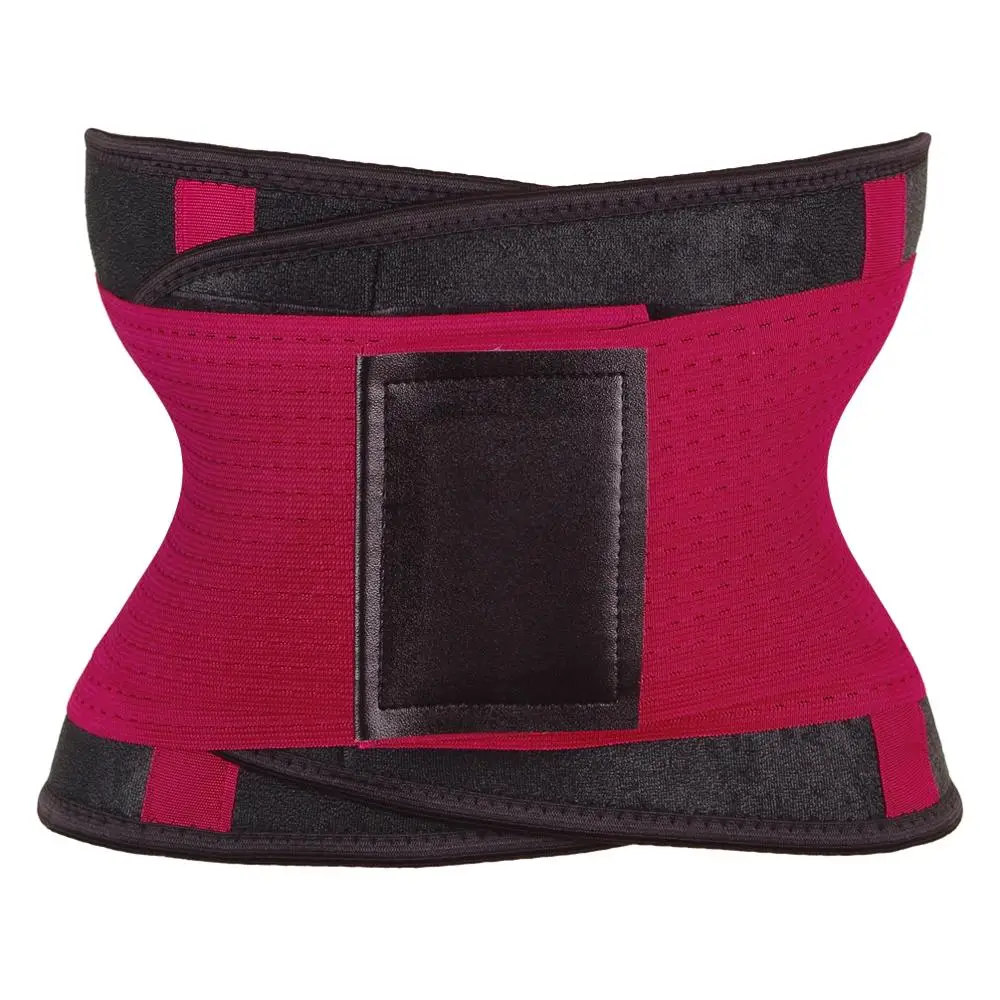 Waist Trainer Belt shaper slimming belt belly Waist Trainer corset shapewear women tummy shaper waist shaper belt women corset - Цвет: Red