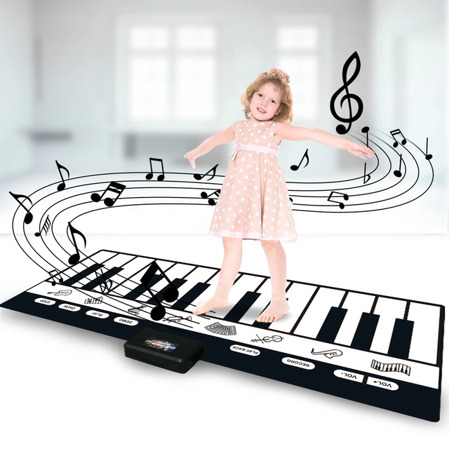 Dança Tapete Piano Crianças Teclado Eletrônico Jogo de Música de brinquedos  de crianças - China Brinquedo musical e tapete Musical preço