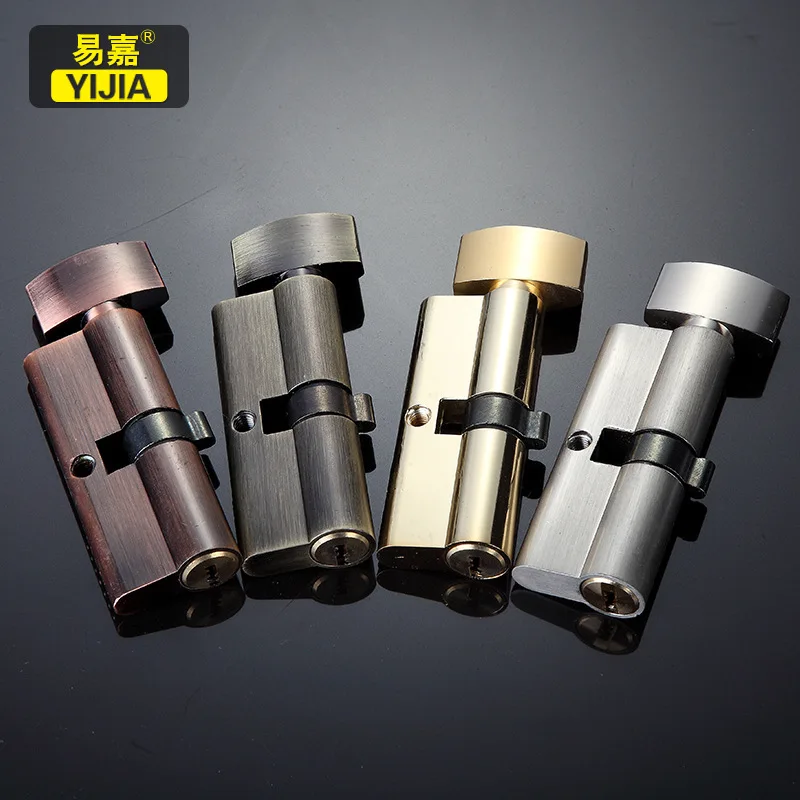 

Yi Jia Small 70MM Cylinder Doorknob Protector Lock Cylinder Wooden Doors Handle Lock Head Hardware Wholesale