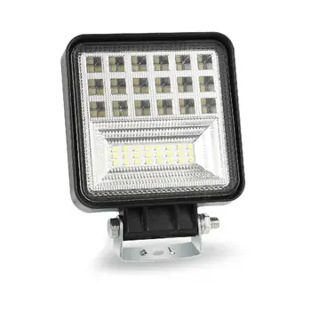 

168W 6000K 4 LED Work Light Bar Flood Spot Beam Offroad Car Truck Daylight Refitting Lamp Cross-country For SUV Driving Fog Bulb