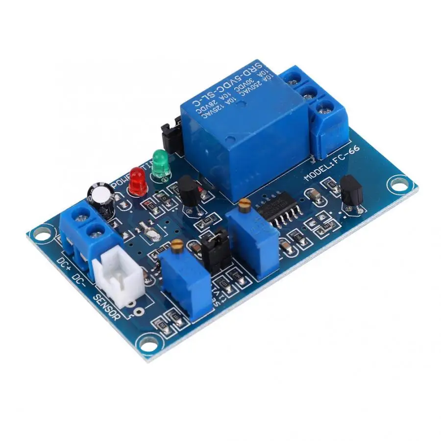 DC5V/12 V/24 V светильник переключатель управления регулируемой задержкой реле фоторезистора Модуль светильник датчик обнаружения светочувствительный датчик